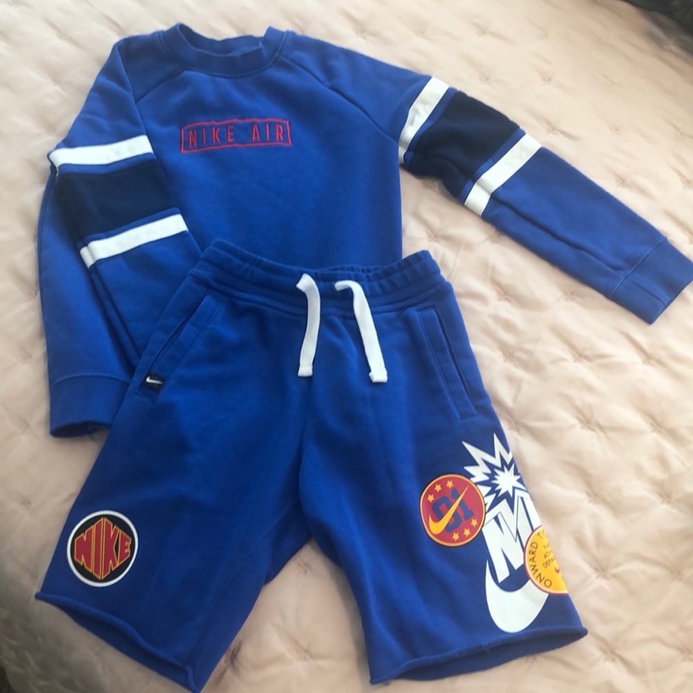 Nike air shorts set for kids